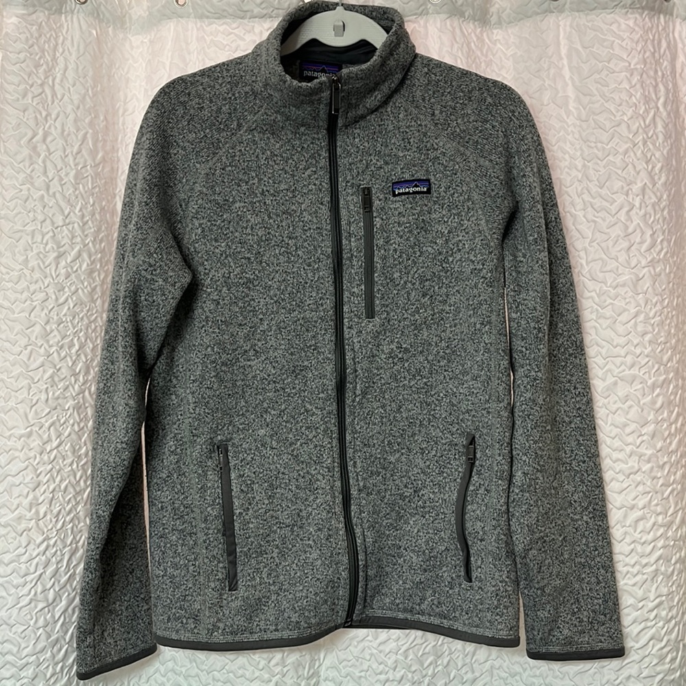 Patagonia Better Sweater Fleece Jacket Full Zip Front Stonewash Men’s Medium